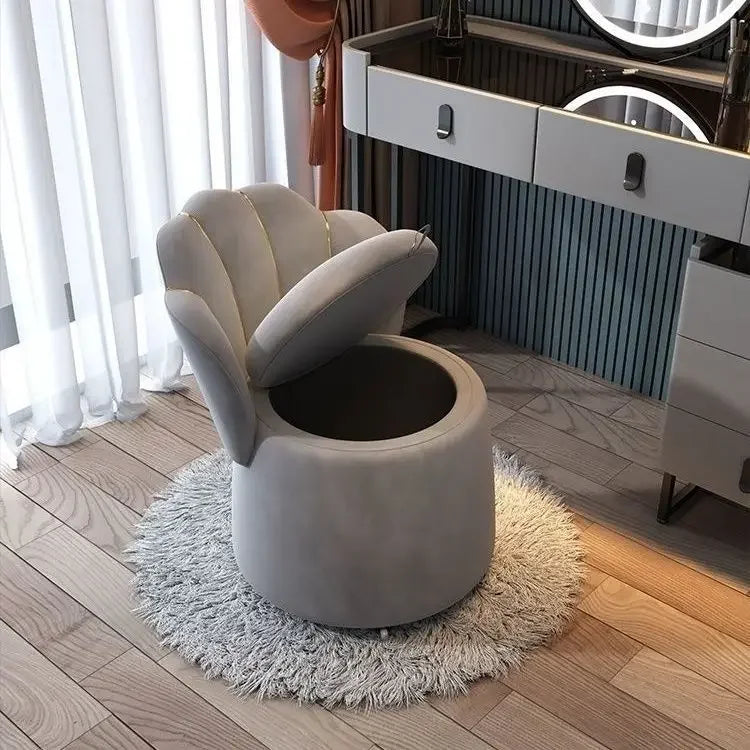 Dresser Internet celebrity bedroom, modern, simple, light luxury, small apartment, dresser, master  high-end, stool