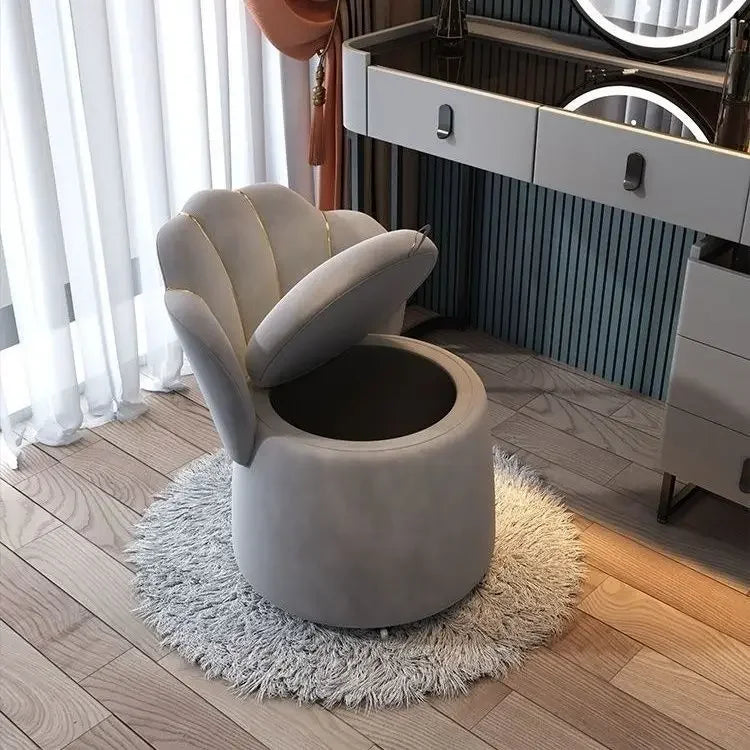 Dresser Internet celebrity bedroom, modern, simple, light luxury, small apartment, dresser, master  high-end, stool